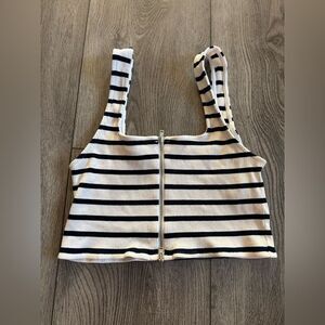 Zara woman’s crop spaghetti top